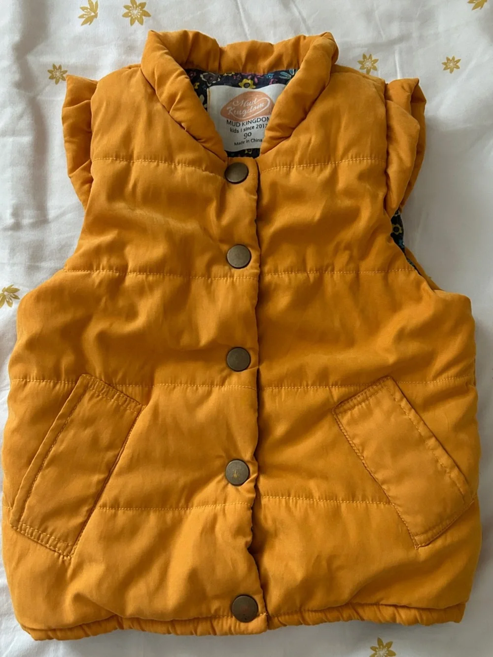 Mud Kingdom Quilted Vest- 2T